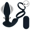 Levelz Ballstretcher Plug Dual Vibe 10.5 x 3.8cm
